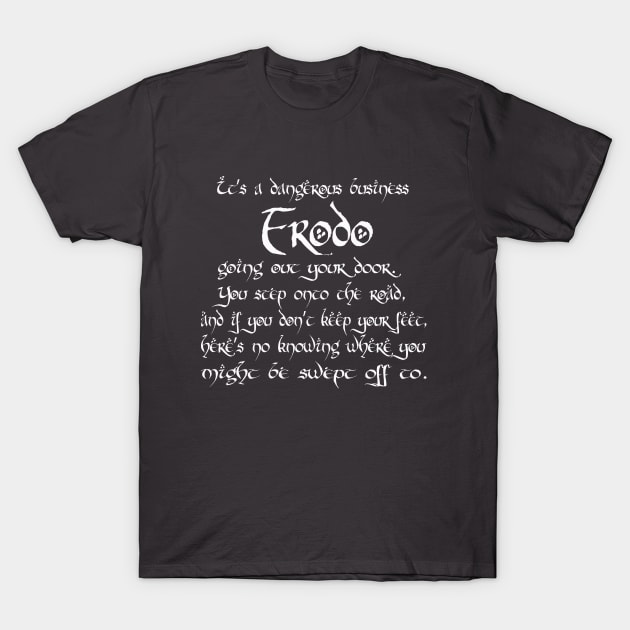 Tolkien T-Shirt T-Shirt by RobyL